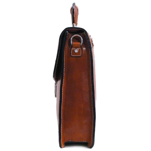 leather briefcase floto
